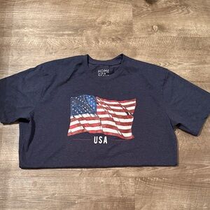 Men’s USA Flag Navy T-Shirt